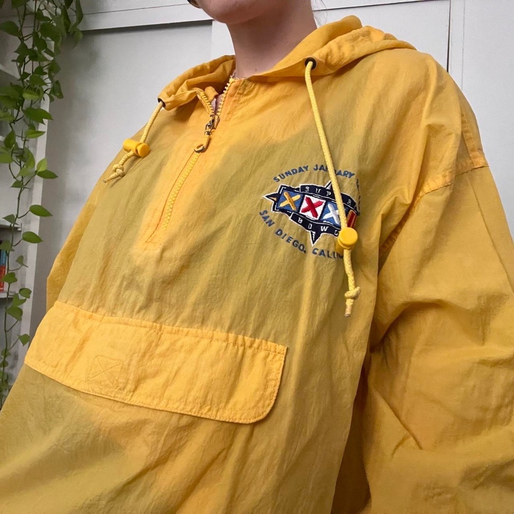Super Bowl 1998 Yellow Windbreaker NFL